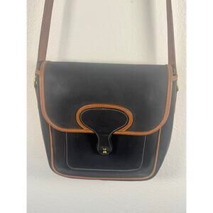 VTG McGuire Nicholas Leather Body Strap Bag
